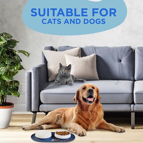 Premium Ceramic Dog Bowls: Spill-Proof, Durable, & Eco-Friendly Feeding Solution for Your Furry Friends in Kuwait