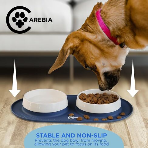 Premium Ceramic Dog Bowls: Spill-Proof, Durable, & Eco-Friendly Feeding Solution for Your Furry Friends in Kuwait