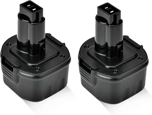 2pack 4.8ah 9.6v dw9062 استبدال البطارية لـ DeWalt 9.6V بطارية Ni-MH DW9061 DW926 DC750KA DW955K DW955 DW926K-2 DW926K DW902 DW050 DE9062 DE9061 DE9036 DW955K-2 APPECT for DEWALT 9.6VOLT in Kuwait