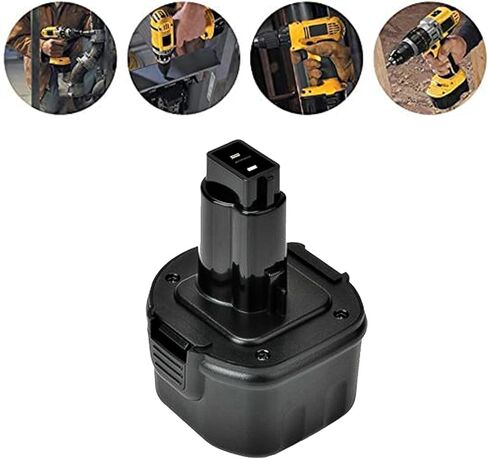2pack 4.8ah 9.6v dw9062 استبدال البطارية لـ DeWalt 9.6V بطارية Ni-MH DW9061 DW926 DC750KA DW955K DW955 DW926K-2 DW926K DW902 DW050 DE9062 DE9061 DE9036 DW955K-2 APPECT for DEWALT 9.6VOLT in Kuwait