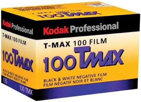 فيلم Kodak T-MAX 100 Speed ​​36 Exposure Professional بالأبيض والأسود مقاس 35 مم in Saudi Arabia