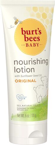 لوشن مغذي للأطفال من بيرت بيز، لوشن للأطفال بالرائحة الأصلية - أنبوب بحجم 6 أونصة in Kuwait