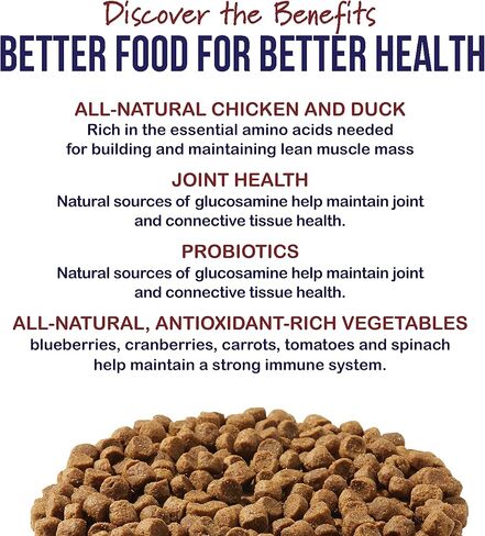 أفضل وصفة للريف من دكتور غاري، مطبوخة ببطء في الولايات المتحدة الأمريكية، طعام طبيعي جاف للكلاب لجميع السلالات والأحجام، 26 رطلاً. in Kuwait