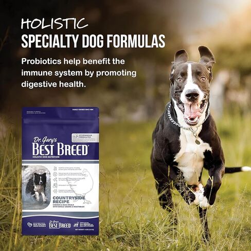أفضل وصفة للريف من دكتور غاري، مطبوخة ببطء في الولايات المتحدة الأمريكية، طعام طبيعي جاف للكلاب لجميع السلالات والأحجام، 26 رطلاً. in Kuwait