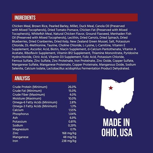 أفضل وصفة للريف من دكتور غاري، مطبوخة ببطء في الولايات المتحدة الأمريكية، طعام طبيعي جاف للكلاب لجميع السلالات والأحجام، 26 رطلاً. in Kuwait