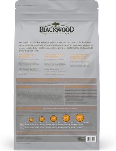 طعام بلاكوود للحيوانات الأليفة، طعام بلاكوود للكلاب مصنوع في الولايات المتحدة الأمريكية، طعام جاف ومطبوخ ببطء للكلاب [طعام للكلاب الحساسة والمعدة لحل حساسية الطعام بشكل طبيعي]، وصفة لحم الضأن والأرز البني، حقيبة بوزن 5 رطل in Kuwait