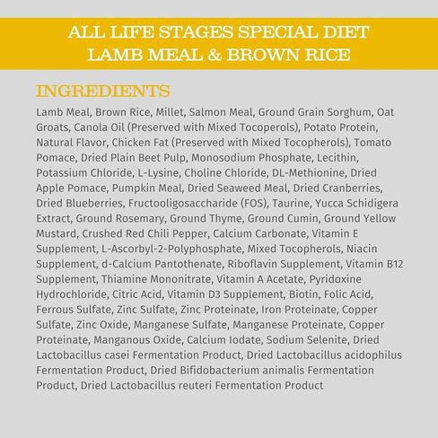 طعام بلاكوود للحيوانات الأليفة، طعام بلاكوود للكلاب مصنوع في الولايات المتحدة الأمريكية، طعام جاف ومطبوخ ببطء للكلاب [طعام للكلاب الحساسة والمعدة لحل حساسية الطعام بشكل طبيعي]، وصفة لحم الضأن والأرز البني، حقيبة بوزن 5 رطل in Kuwait