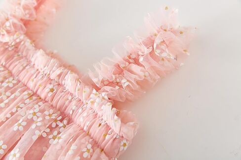 Baby Girls Daisy Tutu Dress Summer SleevelessTulle Tutu Dresses Size 6M-5T in Saudi Arabia