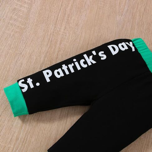 بدلة VINUOKER للأطفال الرضع والأطفال الصغار في أول عيد القديس باتريك ملابس البرسيم in Kuwait