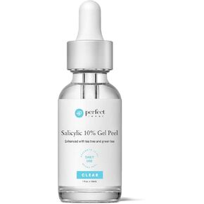 Salicylic 10% Gel Peel, Breakout and Pore Minimizer and Cleanser, 15-30 Full Facial Chemical Peels, 1 fl oz. e, 30 mL – Perfect Image