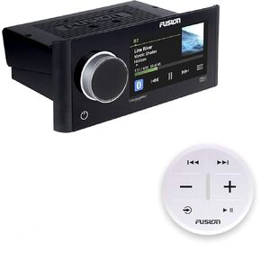 Fusion MS-RA770 Apollo Touchscreen Marine Entertainment System with Wireless Remote - White