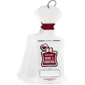 Slick Shotz - 25 Wine & Cocktail Flask Refill Pack (Heat Sealer Needed)