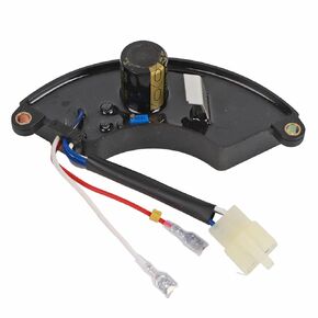 Agatige Automatic Voltage Regulator, 6-7KW Voltage Regulator AVR Voltage Regulator Single Phase Half Moon Generator Spare Parts for Storage Battery, DIY Adjustable Regulated Power Supply