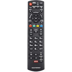 PERFASCIN N2QAYB000827 Replaced Remote Control fit for Panasonic TV TC-50PS64 TC-65PS64 TC-P42S60 TC-P55S60 TC50PS64 TC65PS64 TCP42S60 TCP50S60 TCP55S60 TCP60S60 TC-P60S60 TC-P65S60 TC-P50S60