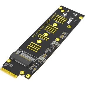 Mustpoint New Version U.2 SFF-8639 to NVMe Ruler 1U GEN-Z EDSFF Short SSD E1.S Adapter