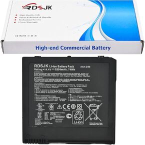 A42-G55 Laptop Battery for Asus G55 G55V G55VW G55VM-DH71 G55VM-DS71 G55VM-ES71 G55VM-RS71 G55VM-S1020V G55VW-ES71 RS71 G55VW-V2G G55VW-DH71-CA G55XI361VW-BL G55XI363VW-BL 0B110-00080000 14.4V 74Wh