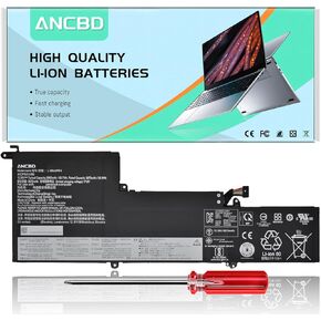 ADCBD L19M4PF4 L19C4PF4 L19D4PF4 Laptop Battery Replacement for Lenovo Ideapad Yoga Slim 7-14IIL05 7-14ARE05 7-14IIL05 7-14ARE05 Series 5B10W65273 5B10W65276 5B10W65297 SB10W65282 SB10W65291 15.36V/60