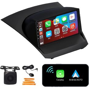[2G+32G] 9 بوصة Carplay Android Auto Car Sterero لسيارة Ford Fiesta 2013-2017 شاشة تعمل باللمس Autoradio GPS Navigation FM Radio Head Unit WiFi Mirror Link مشغل الوسائط المتعددة in Kuwait