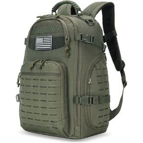 WINTMING 45L Military Tactical Backpack for Men 3 Day Assault Pack Army Molle Travel Hiking backpack (Army Green) in Saudi Arabia