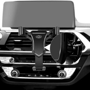 BEHAVE يناسب BMW X3 2018-2021، X4 2018-2020 حامل هاتف، حامل هاتف سيارة قابل للتعديل لحوامل الهاتف الخلوي BMW X3 X4، متوافق مع هواتف iPhone، Android in Kuwait