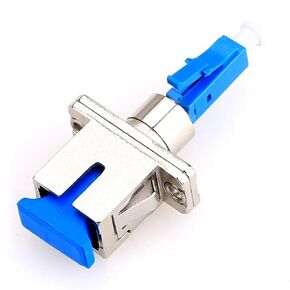 KELUSHI Single Mode 9/125 LC Male to SC Female Hybrid Optical Fiber Adapter Connector