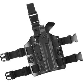 Tactical Thigh Holster for Glock 17 19 Gen 1-5 | Glock 22 23 31 31 Gen 1-4 | Glock 19X 44 45, Drop Leg Anti-Slip Strap Gun Holster, Adjustable Rentention Level Ⅲ Pistol Holster, Right-Handed