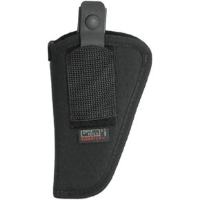 Uncle Mike's Sidekick Ambidextrous Hip Holster, Black, 3-4in BBL Medium/Large Revolvers MO70020
