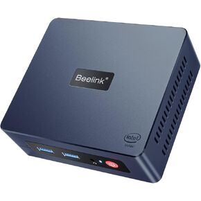 معالج Beelink الجديد من الجيل 11 Intel N5095 (يصل إلى 2.9 جيجا هرتز)، كمبيوتر صغير، كمبيوتر صغير مع ذاكرة وصول عشوائي DDR4 سعة 16 جيجابايت/512 جيجابايت M.2 SATA SSD، يدعم محرك الأقراص الصلبة الممتد وSSD/4K 60FPS/Dual HDMI/ WiFi5 /BT5.0 in Kuwait