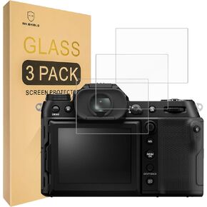 Mr.Shield Screen Protector compatible with Fujifilm GFX100S II / GFX100S [Tempered Glass] [3-PACK] [Japan Glass with 9H Hardness]