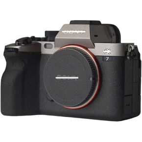 α7IV Anti-Scratch Cover Skin ，Sticker Protector Film Anti-Wear Camera Body Cover for Sony Alpha 7 IV (ILCE-7M4/α 7 IV) (Titanium and Frosted Black)