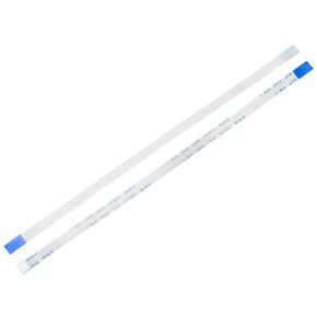 uxcell Flexible Flat Cable, 8 Pins 0.5mm Pitch 150mm FPC FFC Flexible Ribbon Cable for LCD TV DVD Player Laptop 20Pcs (B Type)