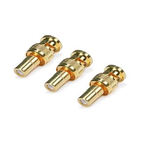 5 PCS BNC Male to RCA Female Adaptor Gold Plated, CNE579986