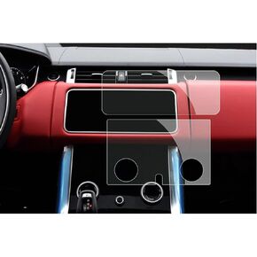 Screen Protector for Land Range Rover Sport 2018-2021, Car GPS Navigation and Instrument Tempered Glass Screen Protector