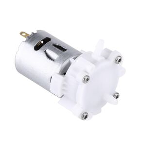 dc Micro Diaphragm Small umDC 3-12V Mini Self Priming Gear Pump Aquarium Water Pumping Tool with RS-360SH Motor