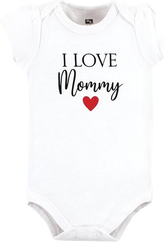 Hudson Baby Unisex Baby Cotton Bodysuit and Pant Set, Magical Rainbow Short Sleeve, 6-9 Months in Kuwait