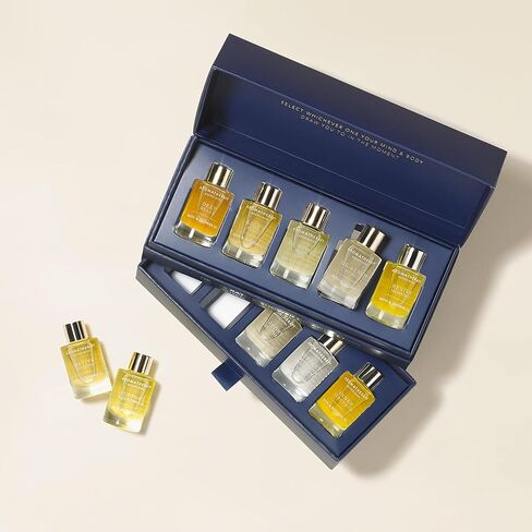 Aromatherapy Associates Ultimate Wellbeing Bath & Shower Oil. Selection of 10 Premium Bath and Shower Oils (0.3 fl oz Each) in a Decorative Gift Box in Saudi Arabia