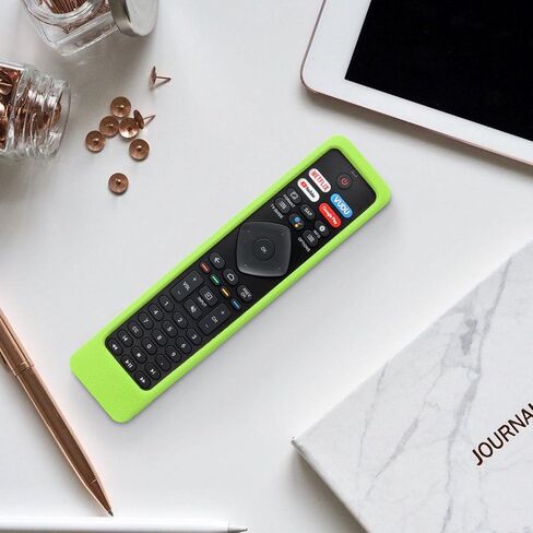 CHUNGHOP Silicone Remote Case ONLY for Philips Android TV Remote Control RF402A-V14 NH800UP URMT47CND0 BT800 URMT26RST004, Remote Cover Washable, Shockproof - Glow Green in Saudi Arabia