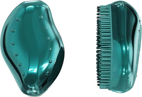Small Pet Grooming Brush, Soft Dog Brush for Shih Tzu/Yorkie/Maltipoo/Maltese, Puppy Brush, Massaging Hair Brush for Dogs, Cats, Rabbits, All Hair Types (Lake Blue) in Saudi Arabia