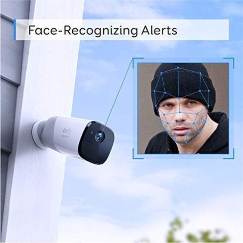 eufyCam 1080p Wireless Home Security Camera System with 365-Day Battery, Wireless 2-Camera Kit, Rechargeable, Night Vision, IP67 Weatherproof and 1 Additional Sensor (Renewed) in Saudi Arabia