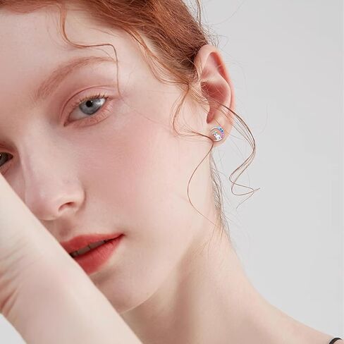 Fox Earrings for Women Girls 925 Sterling Silver Cute Animal Earrings Fox Stud Earrings Fox Jewelry Graduation Gifts for Friend Her Fox Lovers in Kuwait