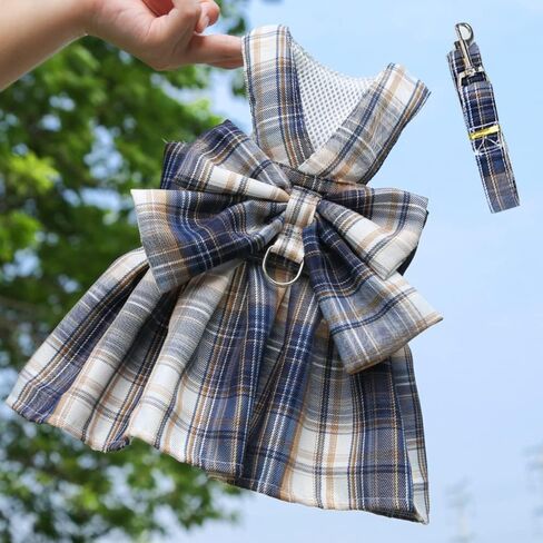 Rabbit Harness and Leash for Walking Escape Proof - Cute Skirt Mesh Breathable Bunny Vest Harness Outdoor Camping Hiking Training - Also Suit for Ferret Kittn Puppy Small Animals (X-Small,Purple) in Saudi Arabia