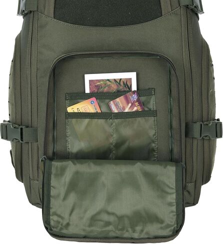 WINTMING 45L Military Tactical Backpack for Men 3 Day Assault Pack Army Molle Travel Hiking backpack (Army Green) in Kuwait