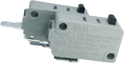 KW3A-16T0-C200 Microwave Oven KW3A Door Micro Switch Normally Open for WB24X10205 SZM-V16-FA62 WB24X824 GSM-V1602A2(2PCS) in Saudi Arabia