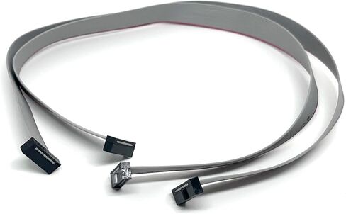 2-Pack 16 Pins 30 cm 12 Inches 1.27mm 0.05" 16P 2x8 F/F Mini Female IDC SWD Cable Connector 0.635mm 0.25" Pitch 16 Conductors (16P-FF-30cm-2PK) in Saudi Arabia