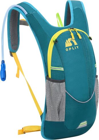 Hydration Backpack with 2L Water Bladder – Lightweight & Durable for Running, Hiking, Biking – Adjustable Fit for Men, Women, Youth in Kuwait