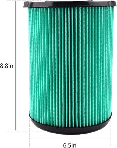 عبوتان من مرشح vf4000 لـ Ridgid Shop Vac 5-20 جالون رطب/جاف، مناسب أيضًا لمكنسة Husky 6-9 جالون، مع 4x كم إسفنجي in Kuwait