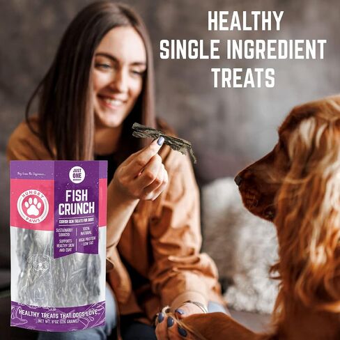 Cod Skins Dog Training Treats – All Natural & Healthy Fish Skin Snacks for Dogs Boost Their Coat and Oral Health with Delicious Savory Sticks in Saudi Arabia