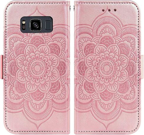 Asuwish متوافق مع حافظة محفظة Samsung Galaxy S8 Active وواقي شاشة من الزجاج المقسى وغطاء قلاب وحامل بطاقة الائتمان وحافظات الهاتف الخلوي لهاتف Glaxay S8Active 8s S 8 8Active G892A للنساء والرجال باللون الرمادي in Saudi Arabia