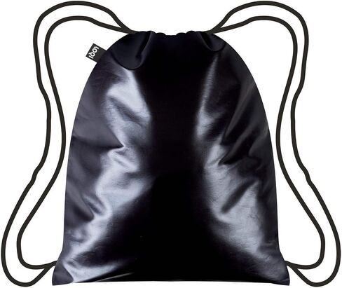 LOQI Metallic Backpack, One Size, Rose Gold in Saudi Arabia