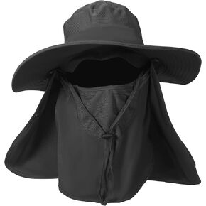 Fishing Hat,Sun Cap with UPF 50+ Sun Protection and Neck Flap,Quick Dry Fishing Sun Hats
